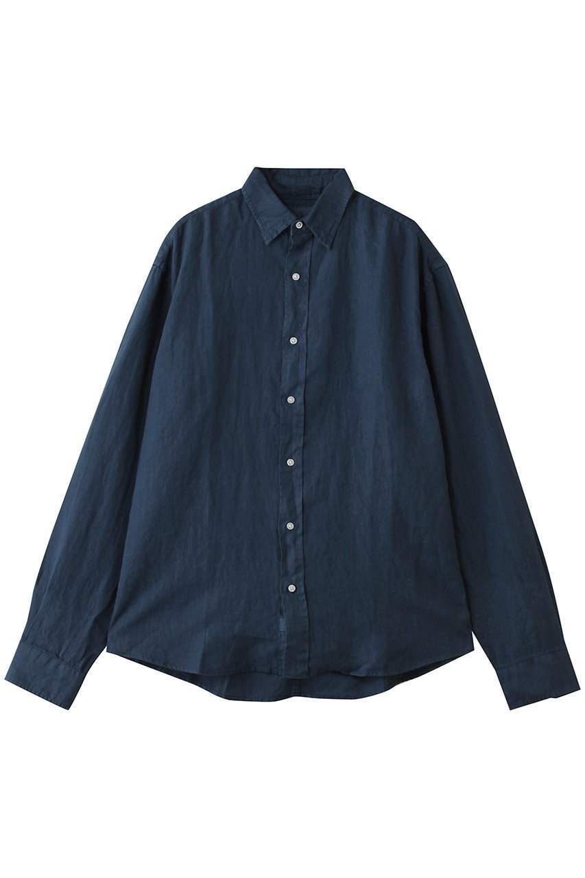 【フランク&アイリーン/Frank&Eileen / MEN】の【MEN】 FINBAR ウォッシュドリネン シャツ インテリア・キッズ・メンズ・レディースファッション・服の通販 founy(ファニー) 　ファッション　Fashion　メンズファッション　Fashion for Men　ウォッシュ　Washed Finish　シンプル　Simple, Minimal　スリーブ　Sleeve, Long Sleeve / Short Sleeve　フィット　Fit, Slim Fit　リネン　Linen, Linen Fabric　ロング　Long, Long-Length　夏　Summer　新作・新入荷　New Arrivals / New In　春　Spring　S/S・春夏　SS, Spring/Summer, Warm Season　ネイビー|ID: prp329100004932028 ipo3291000000037017748