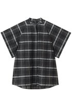 【フローレント/FLORENT】のシアーチェックブラウス ブラック|ID: prp329100004932036 ipo3291000000037017800