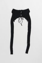 【プランク プロジェクト/PRANK PROJECT】の2WAYシアーリブボレロ / 2WAY Sheer Rib Bolero BLK(ブラック)|ID: prp329100004932037 ipo3291000000037017810