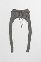 【プランク プロジェクト/PRANK PROJECT】の2WAYシアーリブボレロ / 2WAY Sheer Rib Bolero GRY(グレー)|ID: prp329100004932037 ipo3291000000037017812