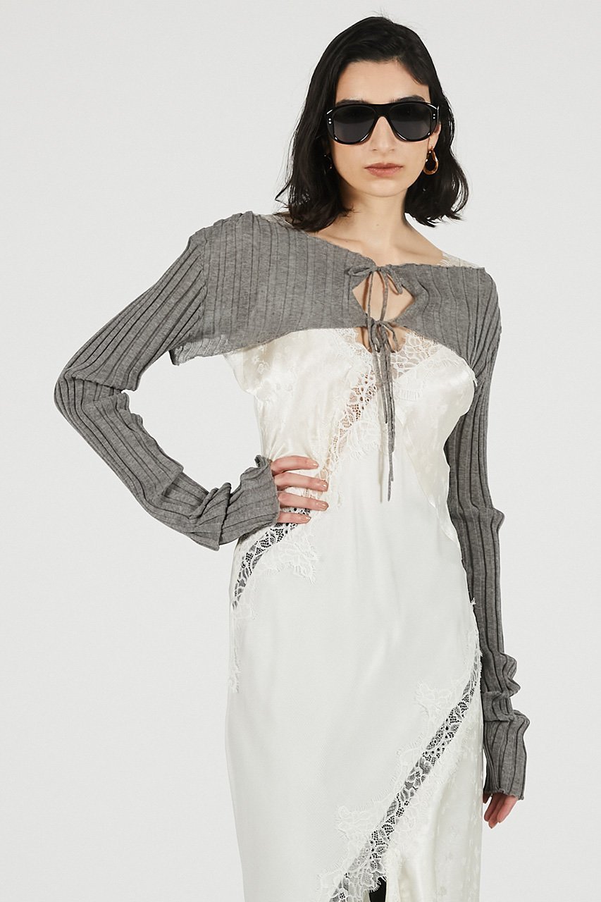 【プランク プロジェクト/PRANK PROJECT】の2WAYシアーリブボレロ / 2WAY Sheer Rib Bolero 人気、トレンドファッション・服の通販 founy(ファニー) 　ファッション　Fashion　レディースファッション　Fashion for Women　アウター　Coat / Outerwear Collection　ボレロ・ショート丈ジャケット / ドレス羽織りに　Boleros & Short Jackets　トップス・カットソー　Cut & Sew Tops　シャツ・ブラウス・オフィスカジュアル　Elegant Blouses & Button-Ups　おすすめ　Recommended / Our Picks　ショート　Short, Short Length　スリーブ　Sleeve, Long Sleeve / Short Sleeve　ノースリーブ　Sleeveless, No-Sleeve　リブニット　Rib Knit, Ribbed Knit　夏　Summer　新作・新入荷　New Arrivals / New In　羽織　Haori, Light Jacket　other-4|ID: prp329100004932037 ipo3291000000037017815