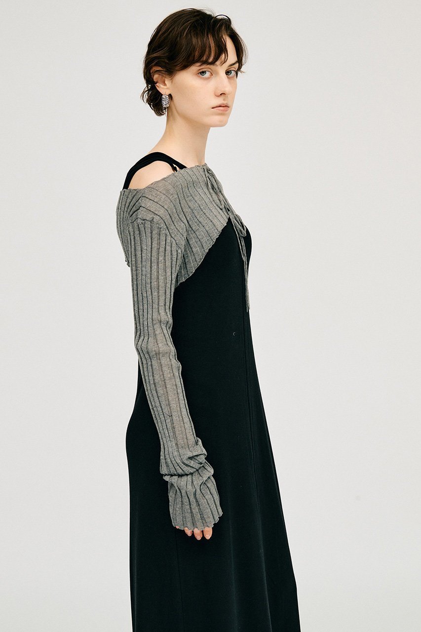 【プランク プロジェクト/PRANK PROJECT】の2WAYシアーリブボレロ / 2WAY Sheer Rib Bolero 人気、トレンドファッション・服の通販 founy(ファニー) 　ファッション　Fashion　レディースファッション　Fashion for Women　アウター　Coat / Outerwear Collection　ボレロ・ショート丈ジャケット / ドレス羽織りに　Boleros & Short Jackets　トップス・カットソー　Cut & Sew Tops　シャツ・ブラウス・オフィスカジュアル　Elegant Blouses & Button-Ups　おすすめ　Recommended / Our Picks　ショート　Short, Short Length　スリーブ　Sleeve, Long Sleeve / Short Sleeve　ノースリーブ　Sleeveless, No-Sleeve　リブニット　Rib Knit, Ribbed Knit　夏　Summer　新作・新入荷　New Arrivals / New In　羽織　Haori, Light Jacket　other-8|ID: prp329100004932037 ipo3291000000037017819