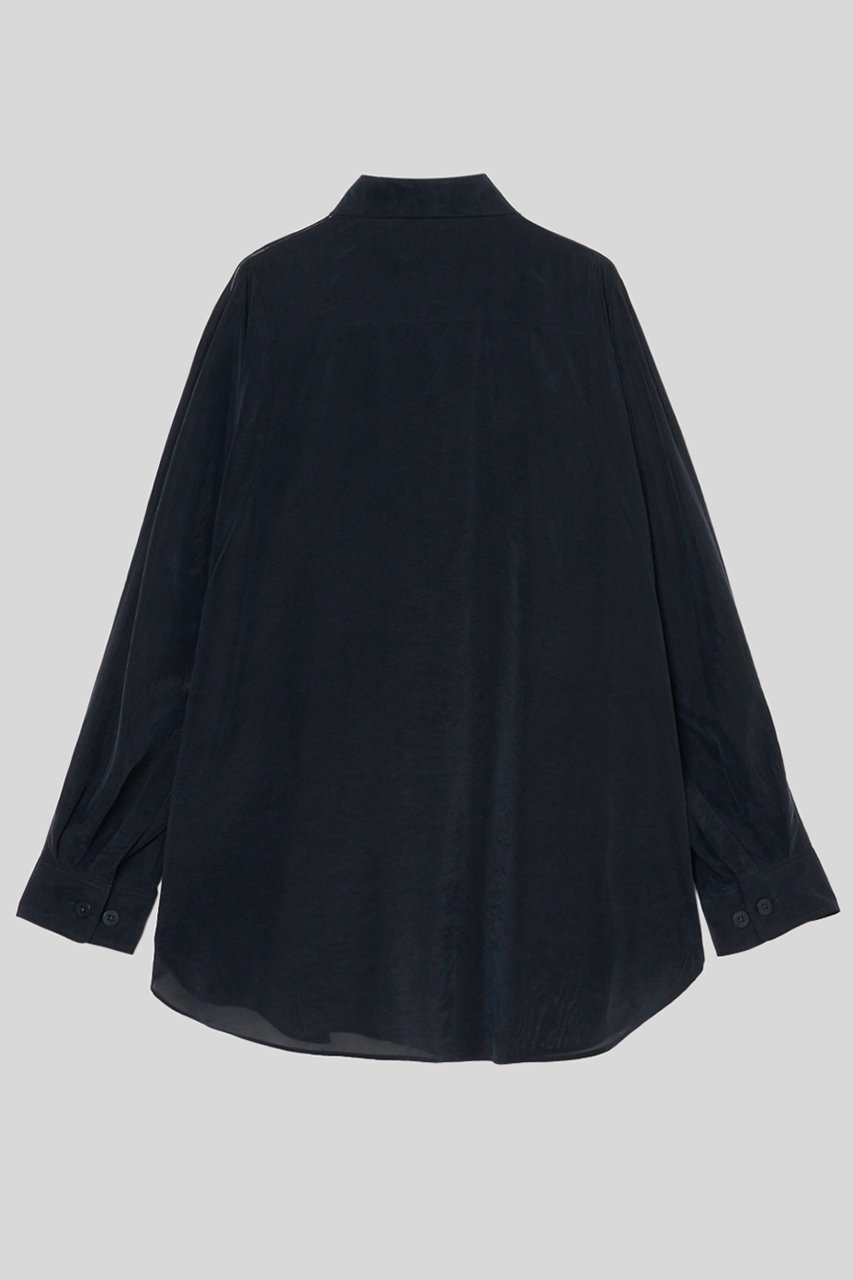 【イロット/IIROT】のライトシアー シャツ 人気、トレンドファッション・服の通販 founy(ファニー) 　ファッション　Fashion　レディースファッション　Fashion for Women　トップス・カットソー　Cut & Sew Tops　シャツ・ブラウス・オフィスカジュアル　Elegant Blouses & Button-Ups　キュプラ　Cupro, Eco Fabric　シアー　Sheer, See-Through　スリーブ　Sleeve, Long Sleeve / Short Sleeve　ドレープ　Drape, Draping Fabric　ピーチ　Peach, Soft Touch　フォルム　Silhouette, Form　ロング　Long, Long-Length　新作・新入荷　New Arrivals / New In　other-2|ID: prp329100004932040 ipo3291000000037017843