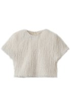 【プランク プロジェクト/PRANK PROJECT】のフェザーショートトップ WHT(ホワイト)|ID: prp329100004932041 ipo3291000000037017851