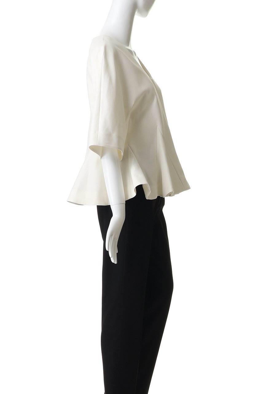 【その他のブランド/Other】のホワイトダリアブラウス 人気、トレンドファッション・服の通販 founy(ファニー) 　ファッション　Fashion　レディースファッション　Fashion for Women　トップス・カットソー　Cut & Sew Tops　シャツ・ブラウス・オフィスカジュアル　Elegant Blouses & Button-Ups　なめらか　Smooth, Silky Texture　ショート　Short, Short Length　スラックス　Slacks, Dress Pants　スリーブ　Sleeve, Long Sleeve / Short Sleeve　ダウン　Down, Puffer　デニム　Denim, Jeans Material　エレガント 上品　Elegant　新作・新入荷　New Arrivals / New In　other-3|ID: prp329100004932044 ipo3291000000037017873