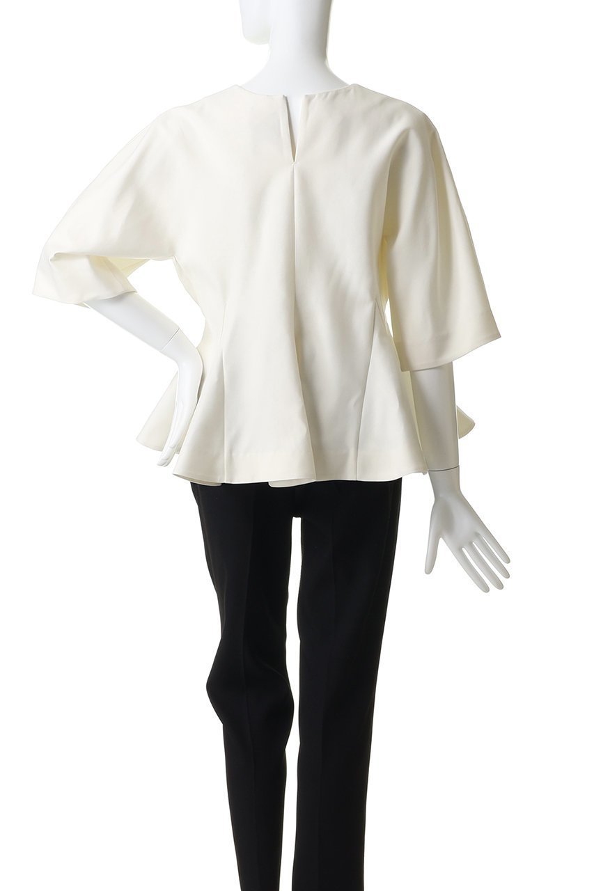 【その他のブランド/Other】のホワイトダリアブラウス 人気、トレンドファッション・服の通販 founy(ファニー) 　ファッション　Fashion　レディースファッション　Fashion for Women　トップス・カットソー　Cut & Sew Tops　シャツ・ブラウス・オフィスカジュアル　Elegant Blouses & Button-Ups　なめらか　Smooth, Silky Texture　ショート　Short, Short Length　スラックス　Slacks, Dress Pants　スリーブ　Sleeve, Long Sleeve / Short Sleeve　ダウン　Down, Puffer　デニム　Denim, Jeans Material　エレガント 上品　Elegant　新作・新入荷　New Arrivals / New In　other-4|ID: prp329100004932044 ipo3291000000037017874