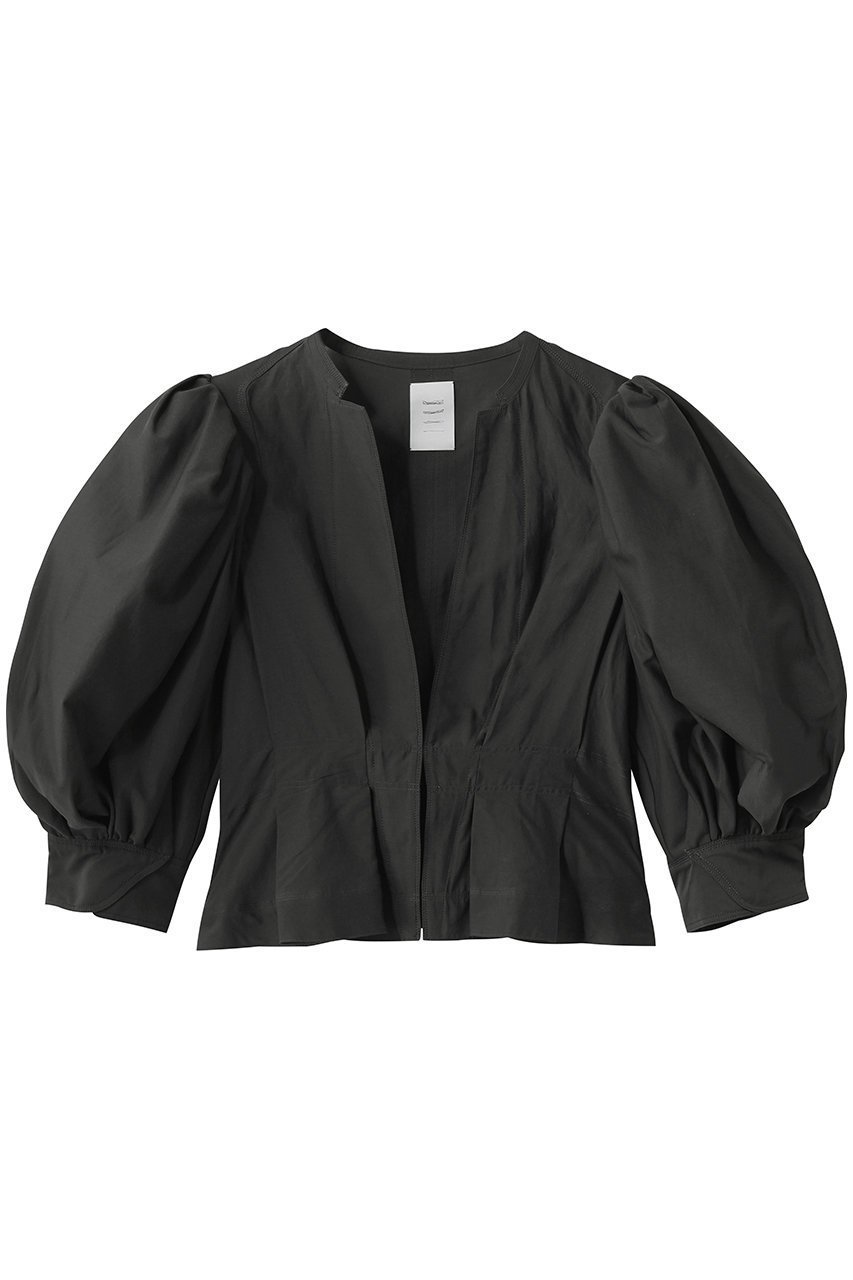 【その他のブランド/Other】のカリーナブリルブラウス インテリア・キッズ・メンズ・レディースファッション・服の通販 founy(ファニー) 　ファッション　Fashion　レディースファッション　Fashion for Women　トップス・カットソー　Cut & Sew Tops　シャツ・ブラウス・オフィスカジュアル　Elegant Blouses & Button-Ups　エレガント 上品　Elegant　スリーブ　Sleeve, Long Sleeve / Short Sleeve　ロング　Long, Long-Length　新作・新入荷　New Arrivals / New In　ブラック|ID: prp329100004932045 ipo3291000000037017879