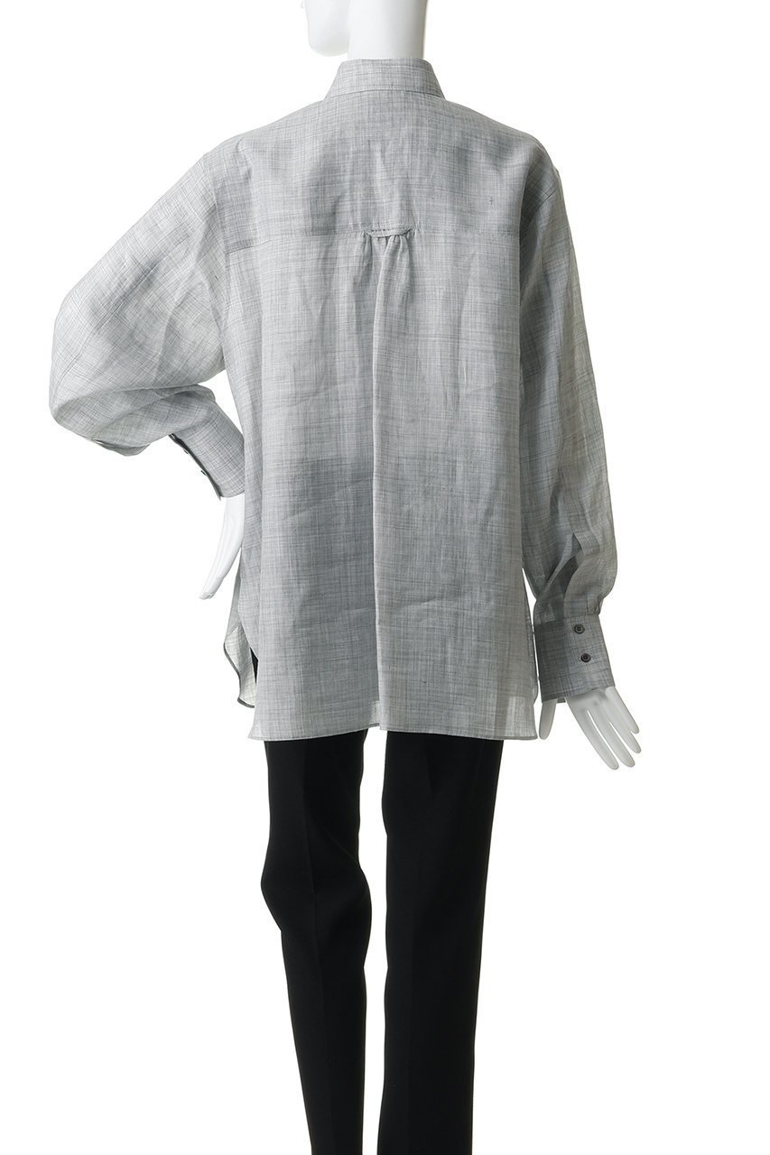 【その他のブランド/Other】のラミールシャツ 人気、トレンドファッション・服の通販 founy(ファニー) 　ファッション　Fashion　レディースファッション　Fashion for Women　トップス・カットソー　Cut & Sew Tops　シャツ・ブラウス・オフィスカジュアル　Elegant Blouses & Button-Ups　スリーブ　Sleeve, Long Sleeve / Short Sleeve　デニム　Denim, Jeans Material　フォルム　Silhouette, Form　ミックス　Mix, Mixed Style　ロング　Long, Long-Length　エレガント 上品　Elegant　新作・新入荷　New Arrivals / New In　other-4|ID: prp329100004932046 ipo3291000000037017889