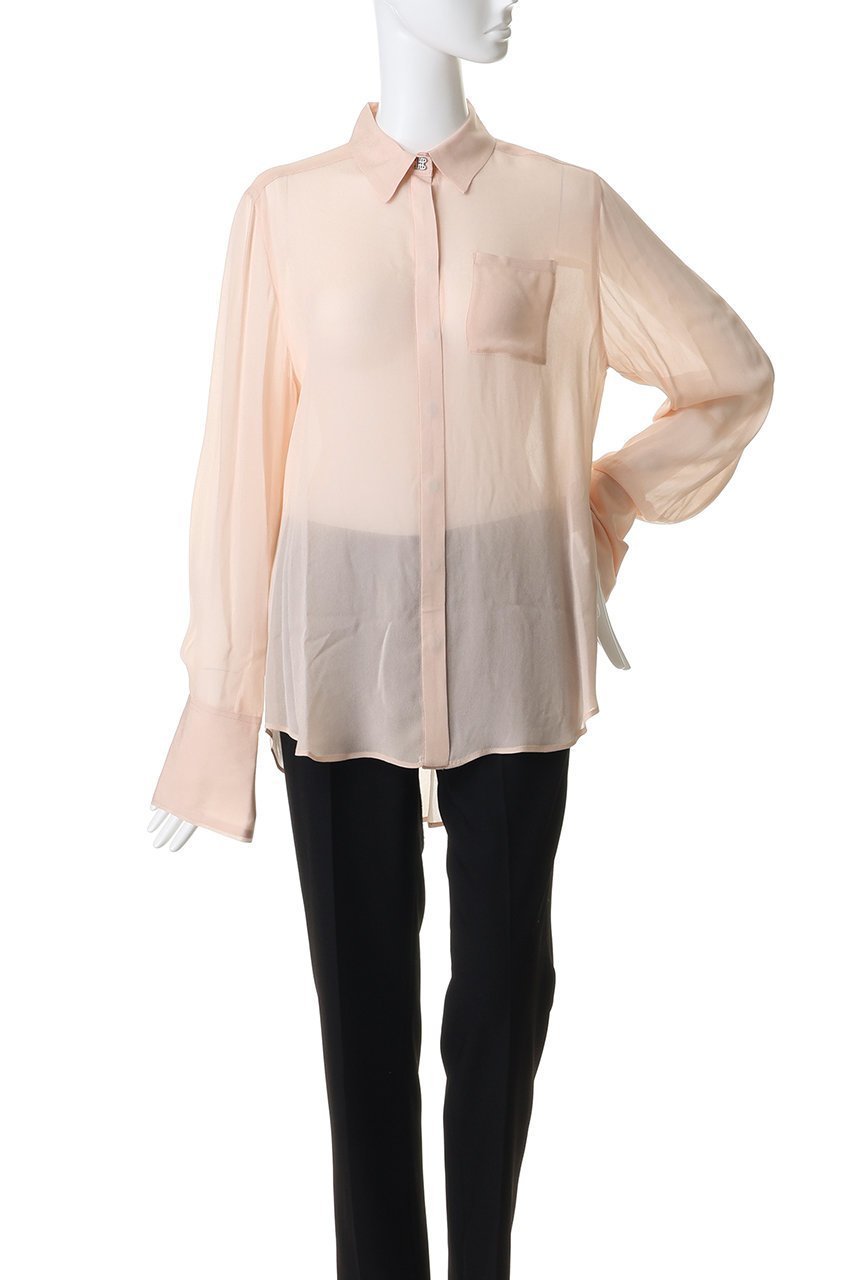 【プランク プロジェクト/PRANK PROJECT】のシルクライクモチーフシャツ 人気、トレンドファッション・服の通販 founy(ファニー) 　ファッション　Fashion　レディースファッション　Fashion for Women　トップス・カットソー　Cut & Sew Tops　シャツ・ブラウス・オフィスカジュアル　Elegant Blouses & Button-Ups　とろみ　Fluid, Flowy Fabric　カフス　Cuff Design　シアー　Sheer, See-Through　シフォン　Chiffon, Lightweight Fabric　ジャケット　Jacket, Outerwear　スリーブ　Sleeve, Long Sleeve / Short Sleeve　ドット　Polka Dot, Dot Pattern　プリント　Print, Printed Pattern　メタル　Metal, Metal Parts　モチーフ　Motif, Design Theme　ロング　Long, Long-Length　新作・新入荷　New Arrivals / New In　長袖　Long Sleeve, Full Sleeve　other-2|ID: prp329100004932050 ipo3291000000037017915