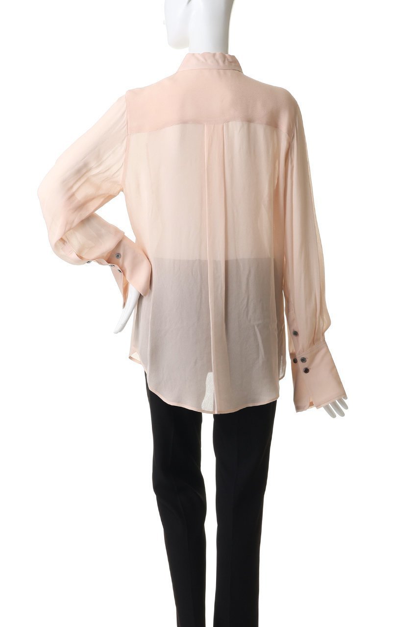 【プランク プロジェクト/PRANK PROJECT】のシルクライクモチーフシャツ 人気、トレンドファッション・服の通販 founy(ファニー) 　ファッション　Fashion　レディースファッション　Fashion for Women　トップス・カットソー　Cut & Sew Tops　シャツ・ブラウス・オフィスカジュアル　Elegant Blouses & Button-Ups　とろみ　Fluid, Flowy Fabric　カフス　Cuff Design　シアー　Sheer, See-Through　シフォン　Chiffon, Lightweight Fabric　ジャケット　Jacket, Outerwear　スリーブ　Sleeve, Long Sleeve / Short Sleeve　ドット　Polka Dot, Dot Pattern　プリント　Print, Printed Pattern　メタル　Metal, Metal Parts　モチーフ　Motif, Design Theme　ロング　Long, Long-Length　新作・新入荷　New Arrivals / New In　長袖　Long Sleeve, Full Sleeve　other-4|ID: prp329100004932050 ipo3291000000037017917