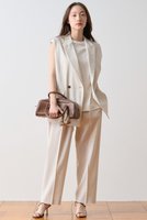 【ティアラ/Tiara】のダブルテーラードジレ 人気、トレンドファッション・服の通販 founy(ファニー) ファッション Fashion レディースファッション Fashion for Women アウター Coat / Outerwear Collection レディースジャケット・軽アウター Jackets おすすめ Recommended / Our Picks シンプル Simple, Minimal ジャケット Jacket, Outerwear セットアップ Set-Up, Coordinated Outfit ノースリーブ Sleeveless, No-Sleeve ベスト Vest, Waistcoat エレガント 上品 Elegant 夏 Summer 新作・新入荷 New Arrivals / New In |ID:prp329100004932053