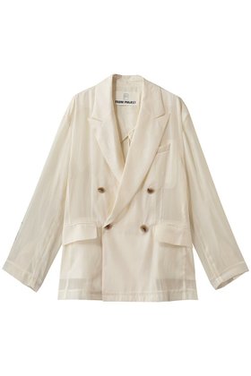 【プランク プロジェクト/PRANK PROJECT】のシルクブレンドシアージャケット 人気、トレンドファッション・服の通販 founy(ファニー) ファッション Fashion レディースファッション Fashion for Women アウター Coat / Outerwear Collection レディースジャケット・軽アウター Jackets カーディガン Cardigan, Knitwear サテン Satin, Glossy Fabric シルク Silk, 100% Silk ジャケット Jacket, Outerwear 新作・新入荷 New Arrivals / New In |ID:prp329100004932054