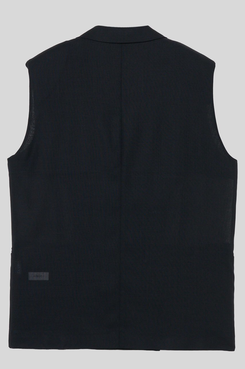 【イロット/IIROT】のシアー ジレ 人気、トレンドファッション・服の通販 founy(ファニー) 　ファッション　Fashion　レディースファッション　Fashion for Women　アウター　Coat / Outerwear Collection　レディースジャケット・軽アウター　Jackets　シアー　Sheer, See-Through　ジャケット　Jacket, Outerwear　フォルム　Silhouette, Form　ベスト　Vest, Waistcoat　新作・新入荷　New Arrivals / New In　other-2|ID: prp329100004932055 ipo3291000000037017954