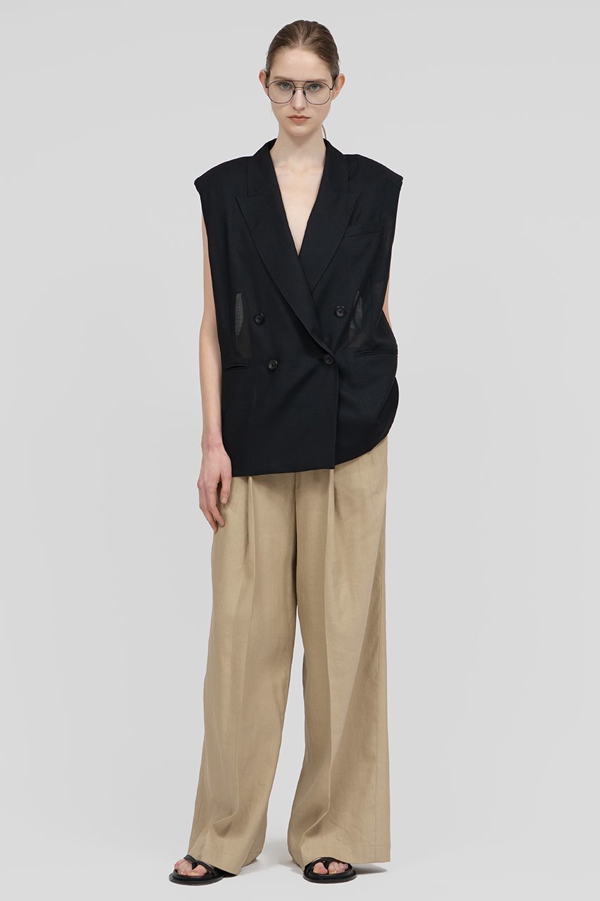 【イロット/IIROT】のシアー ジレ 人気、トレンドファッション・服の通販 founy(ファニー) 　ファッション　Fashion　レディースファッション　Fashion for Women　アウター　Coat / Outerwear Collection　レディースジャケット・軽アウター　Jackets　シアー　Sheer, See-Through　ジャケット　Jacket, Outerwear　フォルム　Silhouette, Form　ベスト　Vest, Waistcoat　新作・新入荷　New Arrivals / New In　other-8|ID: prp329100004932055 ipo3291000000037017960