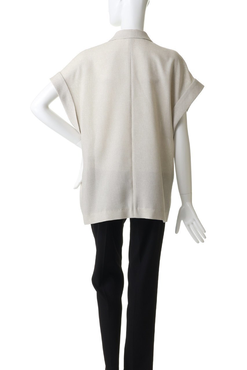 【アルアバイル/allureville】のスラブメッシュフレンチスリーブ A 人気、トレンドファッション・服の通販 founy(ファニー) 　ファッション　Fashion　レディースファッション　Fashion for Women　アウター　Coat / Outerwear Collection　レディースジャケット・軽アウター　Jackets　おすすめ　Recommended / Our Picks　ジャケット　Jacket, Outerwear　スリーブ　Sleeve, Long Sleeve / Short Sleeve　ダブル　Double, Double-Breasted　フレンチ　French, French Style　メッシュ　Mesh, Net Fabric　夏　Summer　新作・新入荷　New Arrivals / New In　長袖　Long Sleeve, Full Sleeve　other-4|ID: prp329100004932056 ipo3291000000037017965