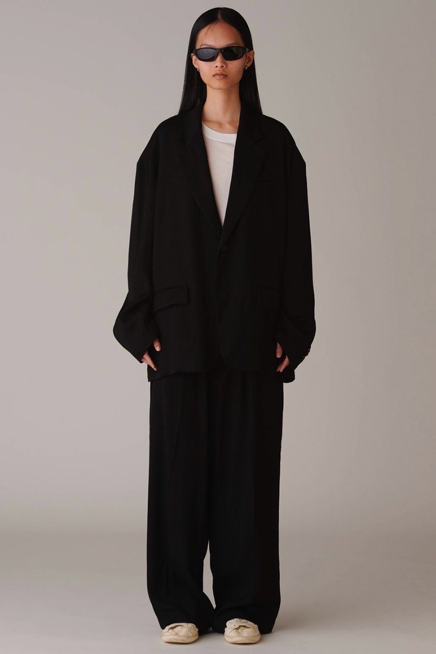 【アンスクリア/INSCRIRE】のヴィスコース オーバー サイズ ジャケット 人気、トレンドファッション・服の通販 founy(ファニー) 　ファッション　Fashion　レディースファッション　Fashion for Women　アウター　Coat / Outerwear Collection　レディースジャケット・軽アウター　Jackets　ショルダー　Shoulder, Shoulder Strap　ジャケット　Jacket, Outerwear　ドロップ　Drop Shoulder, Dropped Style　パーティ　Party, Party Style　ビジネス 仕事 通勤　Business / Work / Commuting　マニッシュ　Mannish, Boyish　リュクス　Luxury, Elegant, High-End, Chic　エレガント 上品　Elegant　新作・新入荷　New Arrivals / New In　other-8|ID: prp329100004932057 ipo3291000000037017977