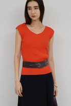 【ガリャルダガランテ/GALLARDAGALANTE】のランダムリブニット オレンジ|ID: prp329100004932060 ipo3291000000037017999