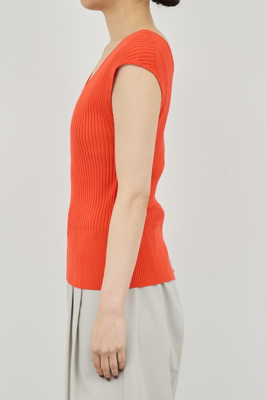 【ガリャルダガランテ/GALLARDAGALANTE】のランダムリブニット 人気、トレンドファッション・服の通販 founy(ファニー) 　ファッション　Fashion　レディースファッション　Fashion for Women　トップス・カットソー　Cut & Sew Tops　ニット　Knit Tops & Sweaters　カジュアルプルオーバー・ニットトップス　Pullovers & Knit Tops / Casual Pullovers　シンプル　Simple, Minimal　リブニット　Rib Knit, Ribbed Knit　新作・新入荷　New Arrivals / New In　other-7|ID: prp329100004932060 ipo3291000000037018005