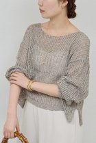 【ガリャルダガランテ/GALLARDAGALANTE】のレーシーメッシュニット グレー|ID: prp329100004932061 ipo3291000000037018010