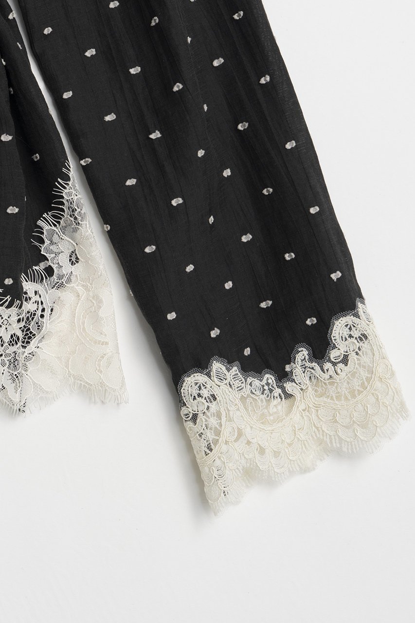 【プランク プロジェクト/PRANK PROJECT】のドットジャガードレースカーディガン / Dot Jacquard Lace Cardigan 人気、トレンドファッション・服の通販 founy(ファニー) 　ファッション　Fashion　レディースファッション　Fashion for Women　トップス・カットソー　Cut & Sew Tops　ニット　Knit Tops & Sweaters　カーディガン・羽織り　Layered Style Cardigans　おすすめ　Recommended / Our Picks　カーディガン　Cardigan, Knitwear　シアー　Sheer, See-Through　ジャカード／ジャガード　Jacquard, Woven Pattern　ドット　Polka Dot, Dot Pattern　リボン　Ribbon, Bow　レース　Lace, Lace Fabric　新作・新入荷　New Arrivals / New In　羽織　Haori, Light Jacket　other-4|ID: prp329100004932062 ipo3291000000037018024