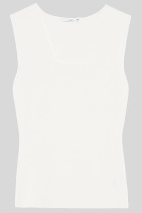 【イロット/IIROT】のスクエア ニット 人気、トレンドファッション・服の通販 founy(ファニー) ファッション Fashion レディースファッション Fashion for Women トップス・カットソー Cut & Sew Tops ニット Knit Tops & Sweaters カジュアルプルオーバー・ニットトップス Pullovers & Knit Tops / Casual Pullovers とろみ Fluid, Flowy Fabric なめらか Smooth, Silky Texture インナー Innerwear ジャケット Jacket, Outerwear スクエア Square, Square Shape タンク Tank Top, Sleeveless Top デコルテ Décolleté, Neckline バランス Balance, Style Balance 夏 Summer 新作・新入荷 New Arrivals / New In 春 Spring S/S・春夏 SS, Spring/Summer, Warm Season |ID:prp329100004932063