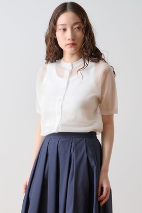 【ティアラ/Tiara】のシアーカーディガン 人気、トレンドファッション・服の通販 founy(ファニー) ファッション Fashion レディースファッション Fashion for Women トップス・カットソー Cut & Sew Tops ニット Knit Tops & Sweaters カーディガン・羽織り Layered Style Cardigans おすすめ Recommended / Our Picks カーディガン Cardigan, Knitwear シアー Sheer, See-Through タイトスカート Pencil Skirt, Tight Skirt エレガント 上品 Elegant 半袖 Short Sleeve, Half Sleeve 夏 Summer 新作・新入荷 New Arrivals / New In |ID:prp329100004932065