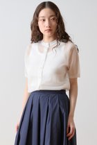 【ティアラ/Tiara】のシアーカーディガン ホワイト|ID: prp329100004932065 ipo3291000000037018045