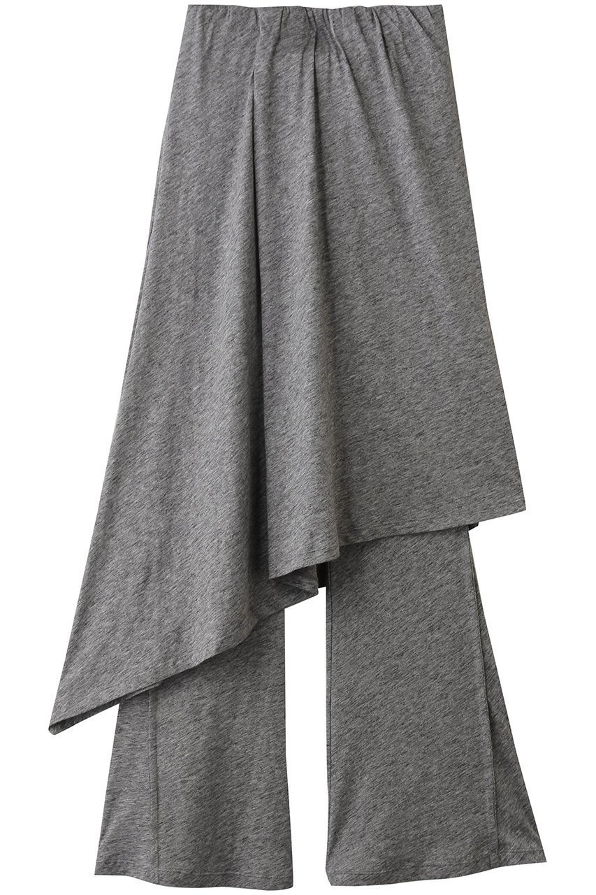 【プランク プロジェクト/PRANK PROJECT】のスラブレイヤードパンツ インテリア・キッズ・メンズ・レディースファッション・服の通販 founy(ファニー) 　ファッション　Fashion　レディースファッション　Fashion for Women　パンツ　Pants & Trousers　おすすめ　Recommended / Our Picks　アシンメトリー　Asymmetrical Style　セットアップ　Set-Up, Coordinated Outfit　フレア　Flare, Flared　新作・新入荷　New Arrivals / New In　旅行　Travel　GRY(グレー)|ID: prp329100004932068 ipo3291000000037018064