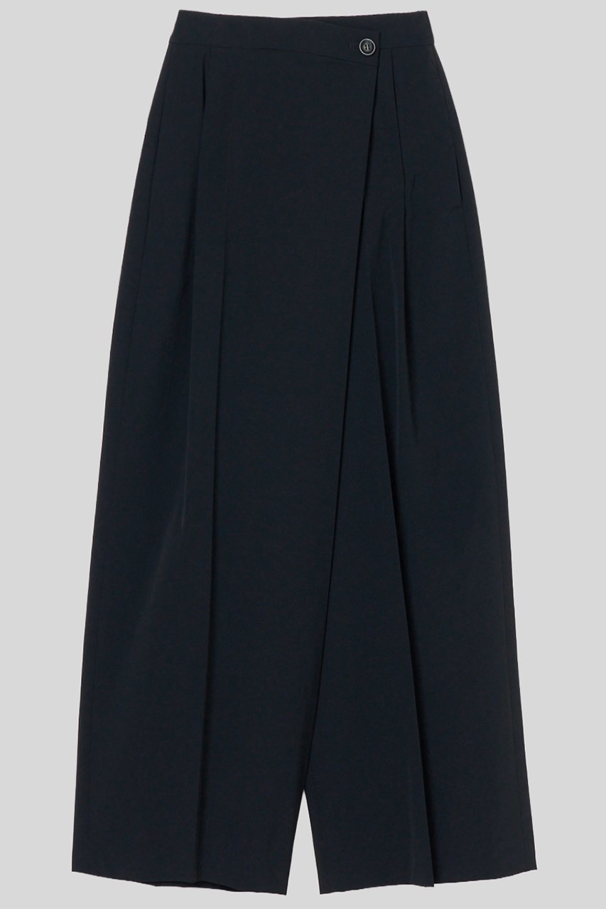 【イロット/IIROT】のnylon cotton cross パンツ インテリア・キッズ・メンズ・レディースファッション・服の通販 founy(ファニー) 　ファッション　Fashion　レディースファッション　Fashion for Women　パンツ　Pants & Trousers　フロント　Front, Front Design　エレガント 上品　Elegant　定番　Standard, Basic Item　新作・新入荷　New Arrivals / New In　ネイビー|ID: prp329100004932070 ipo3291000000037018083