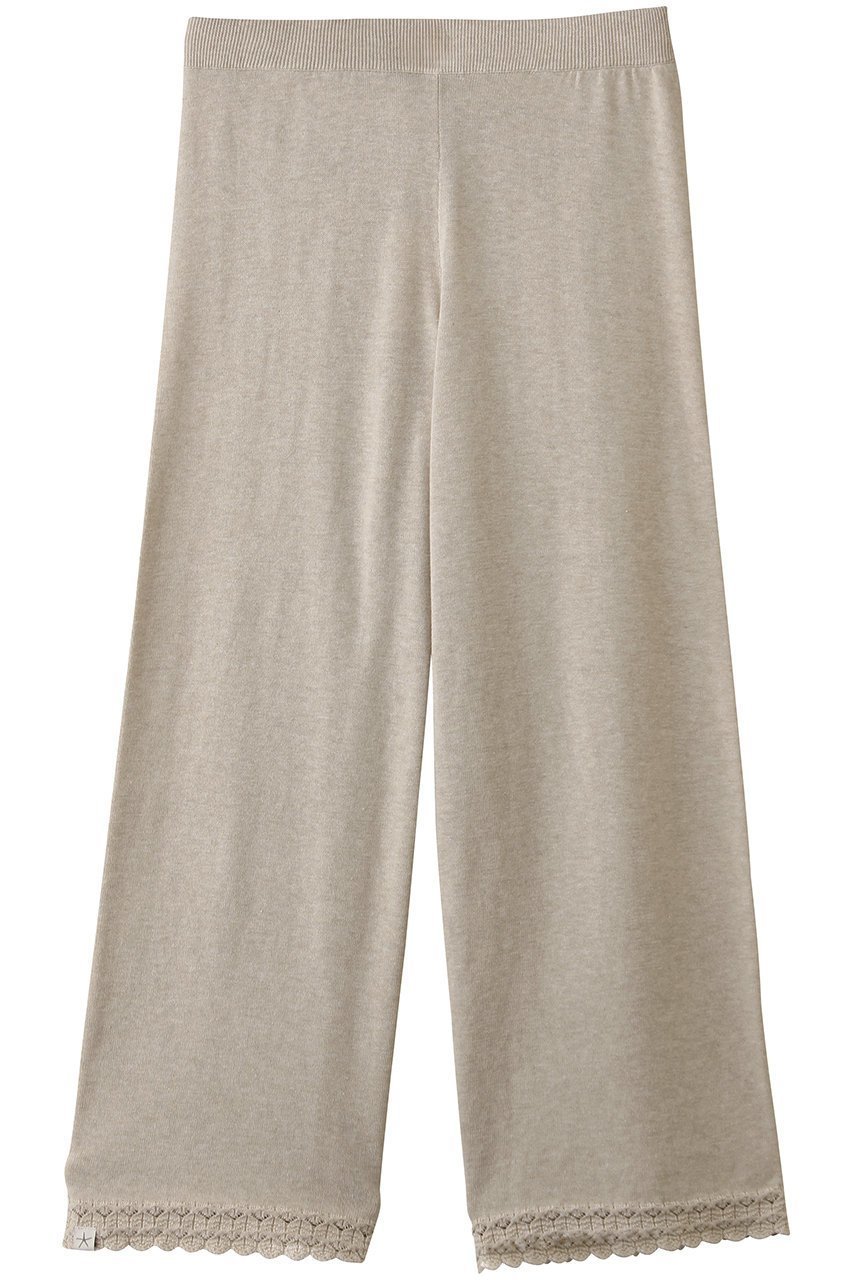 【ベアフット ドリームズ/BAREFOOT DREAMS】のヘザードコットン チューリップ ポインテル ロングパンツ インテリア・キッズ・メンズ・レディースファッション・服の通販 founy(ファニー) 　ファッション　Fashion　レディースファッション　Fashion for Women　パンツ　Pants & Trousers　チューリップ　Tube, Tube Top　リラックス　Relax, Relaxed Fit　ロング　Long, Long-Length　ワイド　Wide, Wide Fit　新作・新入荷　New Arrivals / New In　ベージュ|ID: prp329100004932073 ipo3291000000037018108