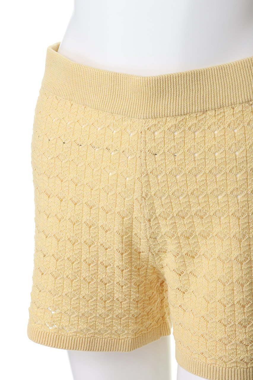 【ベアフット ドリームズ/BAREFOOT DREAMS】のヘザードコットン チューリップ ポインテル ショートパンツ 人気、トレンドファッション・服の通販 founy(ファニー) 　ファッション　Fashion　レディースファッション　Fashion for Women　パンツ　Pants & Trousers　ショートパンツ・ハーフパンツ　High-Waisted & Relaxed Shorts　ショート　Short, Short Length　チューリップ　Tube, Tube Top　フォルム　Silhouette, Form　リラックス　Relax, Relaxed Fit　夏　Summer　新作・新入荷　New Arrivals / New In　透かし　Cut-Out, Lacework　other-5|ID: prp329100004932074 ipo3291000000037018121