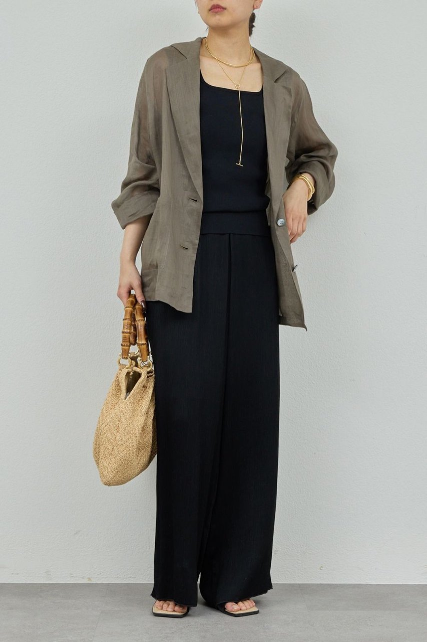 【ガリャルダガランテ/GALLARDAGALANTE】のサテンヨウリュウワイドパンツ 人気、トレンドファッション・服の通販 founy(ファニー) 　ファッション　Fashion　レディースファッション　Fashion for Women　パンツ　Pants & Trousers　サイドジップ　Side Zip, Side Zipper　サテン　Satin, Glossy Fabric　エレガント 上品　Elegant　新作・新入荷　New Arrivals / New In　other-2|ID: prp329100004932075 ipo3291000000037018128