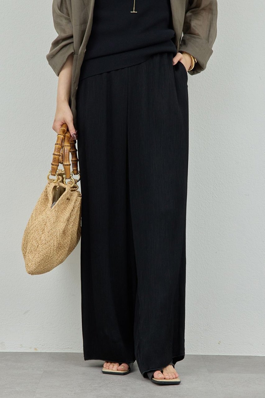 【ガリャルダガランテ/GALLARDAGALANTE】のサテンヨウリュウワイドパンツ 人気、トレンドファッション・服の通販 founy(ファニー) 　ファッション　Fashion　レディースファッション　Fashion for Women　パンツ　Pants & Trousers　サイドジップ　Side Zip, Side Zipper　サテン　Satin, Glossy Fabric　エレガント 上品　Elegant　新作・新入荷　New Arrivals / New In　other-5|ID: prp329100004932075 ipo3291000000037018131