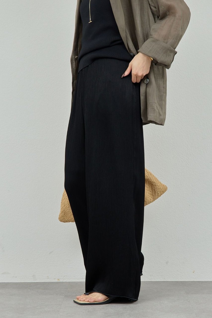 【ガリャルダガランテ/GALLARDAGALANTE】のサテンヨウリュウワイドパンツ 人気、トレンドファッション・服の通販 founy(ファニー) 　ファッション　Fashion　レディースファッション　Fashion for Women　パンツ　Pants & Trousers　サイドジップ　Side Zip, Side Zipper　サテン　Satin, Glossy Fabric　エレガント 上品　Elegant　新作・新入荷　New Arrivals / New In　other-6|ID: prp329100004932075 ipo3291000000037018132