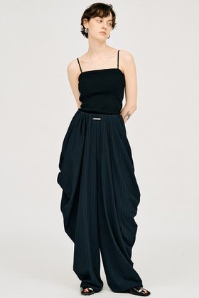 【プランク プロジェクト/PRANK PROJECT】のドレープイージーパンツ / Drape Easy Pants 人気、トレンドファッション・服の通販 founy(ファニー) ファッション Fashion レディースファッション Fashion for Women パンツ Pants & Trousers おすすめ Recommended / Our Picks カットソー Cut and Sewn Top ストライプ Stripe, Striped Pattern セットアップ Set-Up, Coordinated Outfit ツイル Twist, Twisted Detail フェミニン Feminine, Girly 新作・新入荷 New Arrivals / New In 軽量 Lightweight, Ultra Light |ID:prp329100004932078