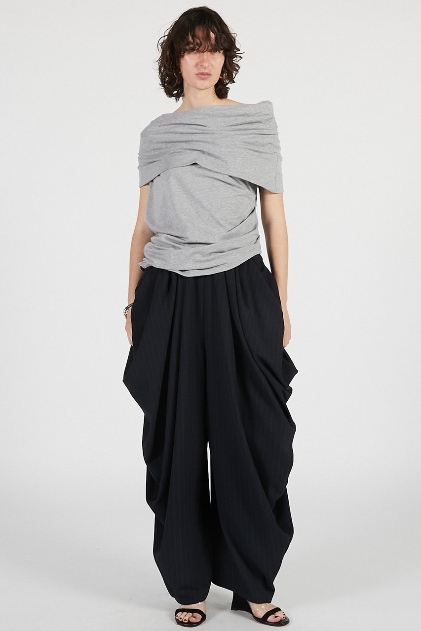 【プランク プロジェクト/PRANK PROJECT】のドレープイージーパンツ / Drape Easy Pants 人気、トレンドファッション・服の通販 founy(ファニー) 　ファッション　Fashion　レディースファッション　Fashion for Women　パンツ　Pants & Trousers　おすすめ　Recommended / Our Picks　カットソー　Cut and Sewn Top　ストライプ　Stripe, Striped Pattern　セットアップ　Set-Up, Coordinated Outfit　ツイル　Twist, Twisted Detail　フェミニン　Feminine, Girly　新作・新入荷　New Arrivals / New In　軽量　Lightweight, Ultra Light　other-6|ID: prp329100004932078 ipo3291000000037018155