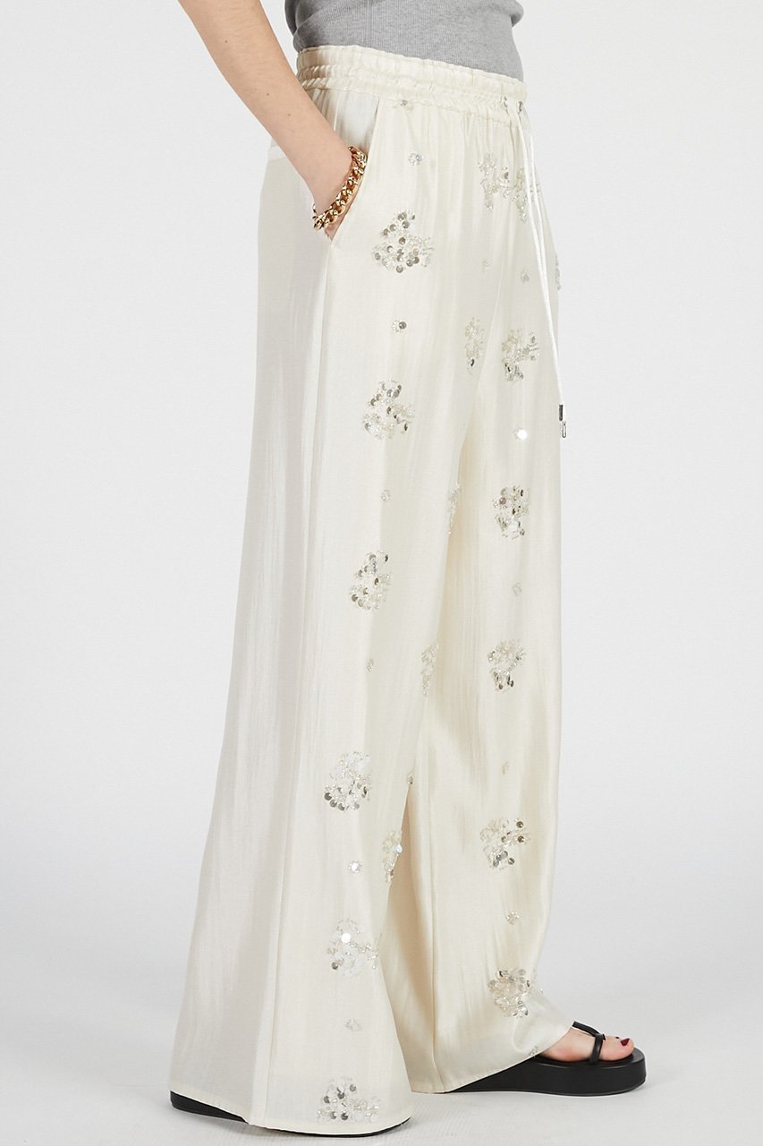 【プランク プロジェクト/PRANK PROJECT】のエンブロイダリーイージーパンツ / Embroidered Easy Pants 人気、トレンドファッション・服の通販 founy(ファニー) 　ファッション　Fashion　レディースファッション　Fashion for Women　パンツ　Pants & Trousers　スパンコール　Sequins, Sequin Embellishment　バランス　Balance, Style Balance　ボトム　Bottoms, Lower Wear　モチーフ　Motif, Design Theme　ワイド　Wide, Wide Fit　夏　Summer　新作・新入荷　New Arrivals / New In　other-6|ID: prp329100004932079 ipo3291000000037018165