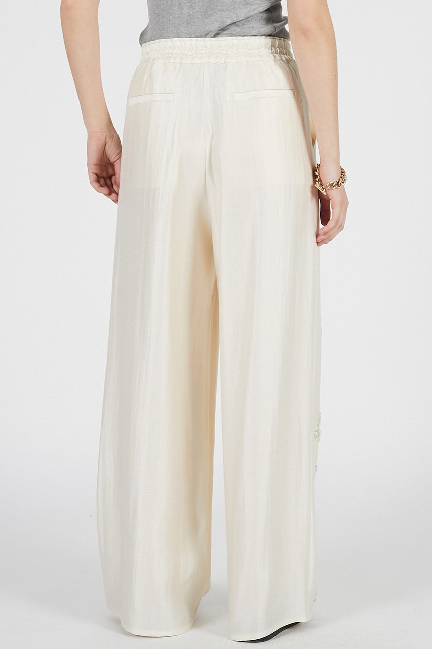 【プランク プロジェクト/PRANK PROJECT】のエンブロイダリーイージーパンツ / Embroidered Easy Pants 人気、トレンドファッション・服の通販 founy(ファニー) 　ファッション　Fashion　レディースファッション　Fashion for Women　パンツ　Pants & Trousers　スパンコール　Sequins, Sequin Embellishment　バランス　Balance, Style Balance　ボトム　Bottoms, Lower Wear　モチーフ　Motif, Design Theme　ワイド　Wide, Wide Fit　夏　Summer　新作・新入荷　New Arrivals / New In　other-7|ID: prp329100004932079 ipo3291000000037018166