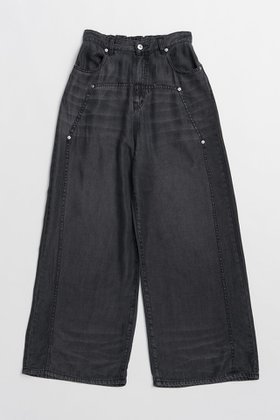 【プランク プロジェクト/PRANK PROJECT】のテンセルデニムワイドパンツ / Tencel Denim Wide Pants 人気、トレンドファッション・服の通販 founy(ファニー) ファッション Fashion レディースファッション Fashion for Women パンツ Pants & Trousers クラシック Classic, Timeless Style デニム Denim, Jeans Material ブリーチ Bleach, Washed Finish リアル Real, Realistic ワイド Wide, Wide Fit 夏 Summer 新作・新入荷 New Arrivals / New In |ID:prp329100004932080