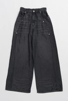 【プランク プロジェクト/PRANK PROJECT】のテンセルデニムワイドパンツ / Tencel Denim Wide Pants BLK(ブラック)|ID: prp329100004932080 ipo3291000000037018169