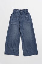 【プランク プロジェクト/PRANK PROJECT】のテンセルデニムワイドパンツ / Tencel Denim Wide Pants BLU(ブルー)|ID: prp329100004932080 ipo3291000000037018170