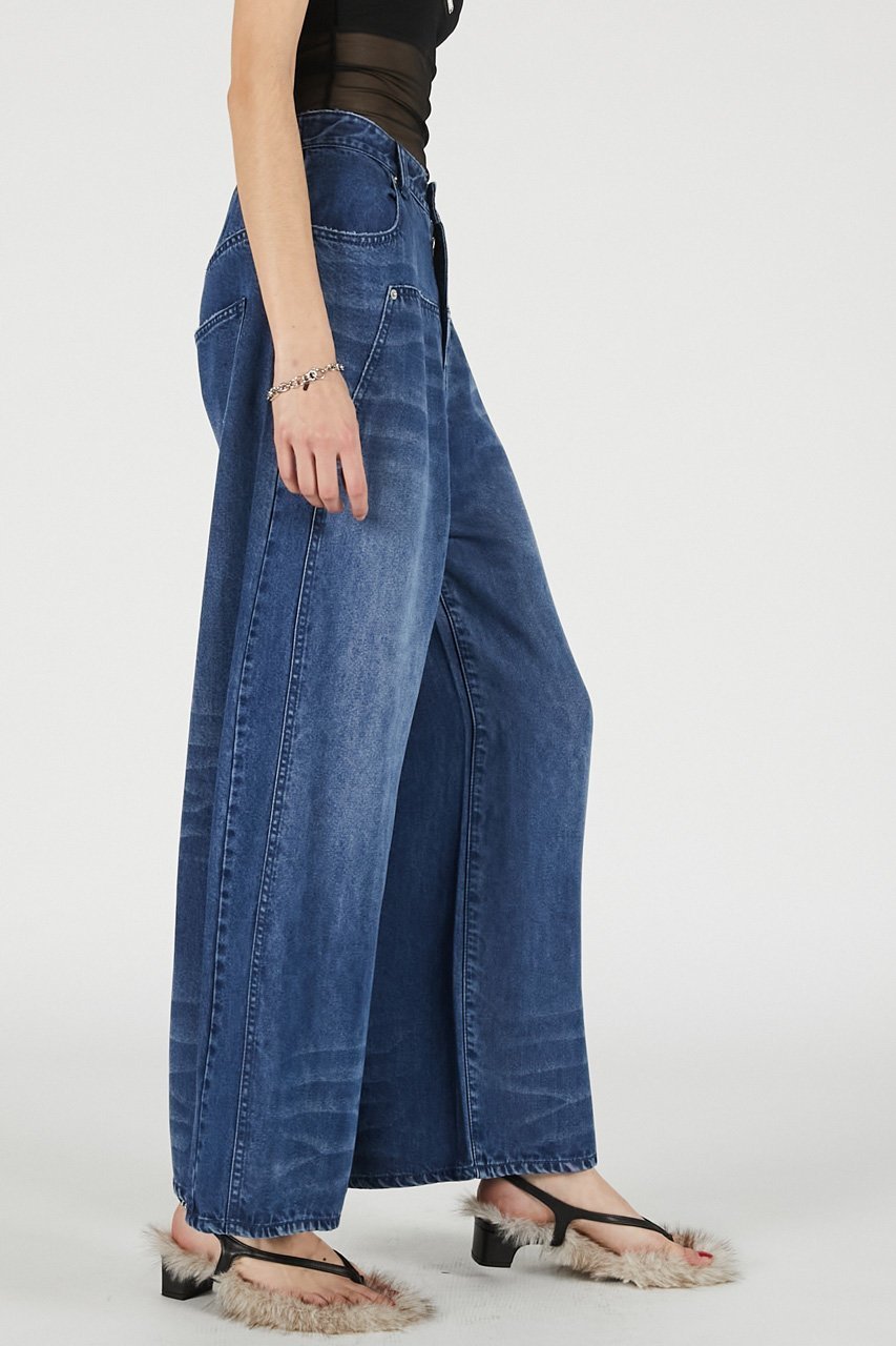【プランク プロジェクト/PRANK PROJECT】のテンセルデニムワイドパンツ / Tencel Denim Wide Pants 人気、トレンドファッション・服の通販 founy(ファニー) 　ファッション　Fashion　レディースファッション　Fashion for Women　パンツ　Pants & Trousers　クラシック　Classic, Timeless Style　デニム　Denim, Jeans Material　ブリーチ　Bleach, Washed Finish　リアル　Real, Realistic　ワイド　Wide, Wide Fit　夏　Summer　新作・新入荷　New Arrivals / New In　other-5|ID: prp329100004932080 ipo3291000000037018174
