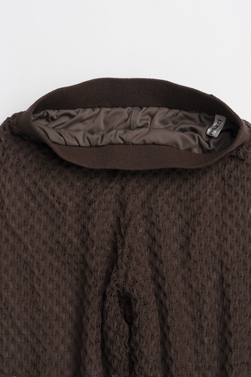 【プランク プロジェクト/PRANK PROJECT】のシアーニットフリルパンツ / Sheer Knit Frill Pants 人気、トレンドファッション・服の通販 founy(ファニー) 　ファッション　Fashion　レディースファッション　Fashion for Women　パンツ　Pants & Trousers　シアー　Sheer, See-Through　スリット　Slit, Slit Detail　セットアップ　Set-Up, Coordinated Outfit　フロント　Front, Front Design　レース　Lace, Lace Fabric　夏　Summer　新作・新入荷　New Arrivals / New In　other-3|ID: prp329100004932081 ipo3291000000037018181