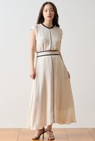 【ティアラ/Tiara】のバイカラースカート 人気、トレンドファッション・服の通販 founy(ファニー) ファッション Fashion レディースファッション Fashion for Women スカート Skirts ロングスカート Long Skirts / Maxi & Midi Skirts おすすめ Recommended / Our Picks カットソー Cut and Sewn Top シンプル Simple, Minimal ジョーゼット Georgette, Semi-Sheer Fabric センター Center, Center Line パイピング Piping, Trim Design フレア Flare, Flared ロング Long, Long-Length エレガント 上品 Elegant 新作・新入荷 New Arrivals / New In |ID:prp329100004932085