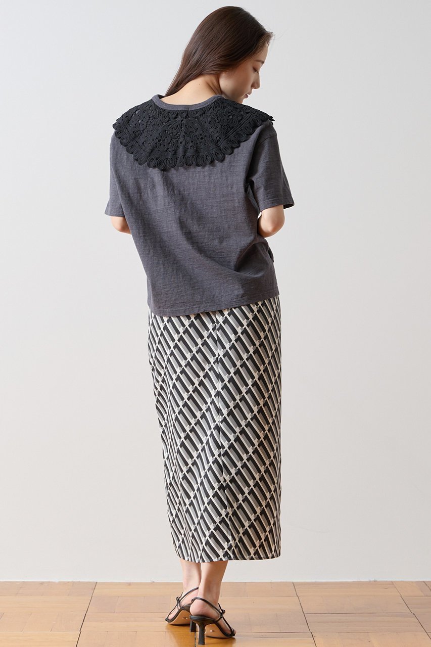 【ティアラ/Tiara】のトリコロールプリントナロースカート 人気、トレンドファッション・服の通販 founy(ファニー) 　ファッション　Fashion　レディースファッション　Fashion for Women　スカート　Skirts　ロングスカート　Long Skirts / Maxi & Midi Skirts　おすすめ　Recommended / Our Picks　コンパクト　Compact, Small Size　スカーフ　Scarf, Neckwear　セットアップ　Set-Up, Coordinated Outfit　ツイル　Twist, Twisted Detail　プリント　Print, Printed Pattern　ボトム　Bottoms, Lower Wear　ロング　Long, Long-Length　夏　Summer　新作・新入荷　New Arrivals / New In　other-6|ID: prp329100004932086 ipo3291000000037018233