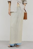 【ガリャルダガランテ/GALLARDAGALANTE】のラメラッセルスカート 人気、トレンドファッション・服の通販 founy(ファニー) ファッション Fashion レディースファッション Fashion for Women スカート Skirts ロングスカート Long Skirts / Maxi & Midi Skirts おすすめ Recommended / Our Picks フィット Fit, Slim Fit ペチコート Petticoat, Underskirt ロング Long, Long-Length エレガント 上品 Elegant 新作・新入荷 New Arrivals / New In |ID:prp329100004932087