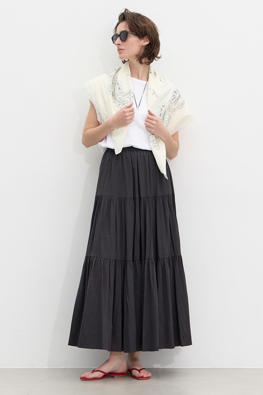 【マルティニーク/martinique】の【MARIHA】星明りのスカート 人気、トレンドファッション・服の通販 founy(ファニー) 　ファッション　Fashion　レディースファッション　Fashion for Women　スカート　Skirts　ロングスカート　Long Skirts / Maxi & Midi Skirts　インド　Indian Textile　シンプル　Simple, Minimal　ティアードスカート　Tiered Skirt, Flounced Skirt　リラックス　Relax, Relaxed Fit　ロング　Long, Long-Length　新作・新入荷　New Arrivals / New In　other-5|ID: prp329100004932088 ipo3291000000037018249