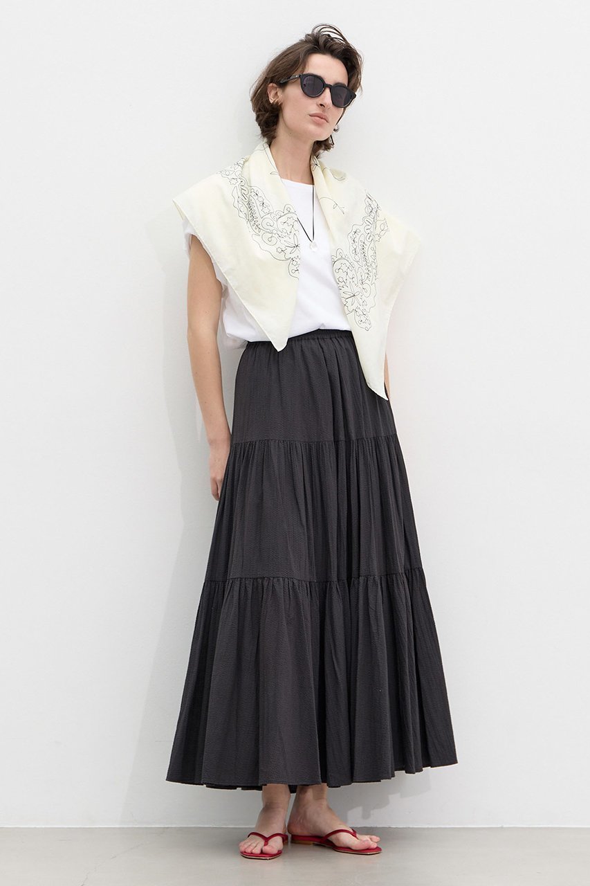 【マルティニーク/martinique】の【MARIHA】星明りのスカート 人気、トレンドファッション・服の通販 founy(ファニー) 　ファッション　Fashion　レディースファッション　Fashion for Women　スカート　Skirts　ロングスカート　Long Skirts / Maxi & Midi Skirts　インド　Indian Textile　シンプル　Simple, Minimal　ティアードスカート　Tiered Skirt, Flounced Skirt　リラックス　Relax, Relaxed Fit　ロング　Long, Long-Length　新作・新入荷　New Arrivals / New In　other-6|ID: prp329100004932088 ipo3291000000037018250