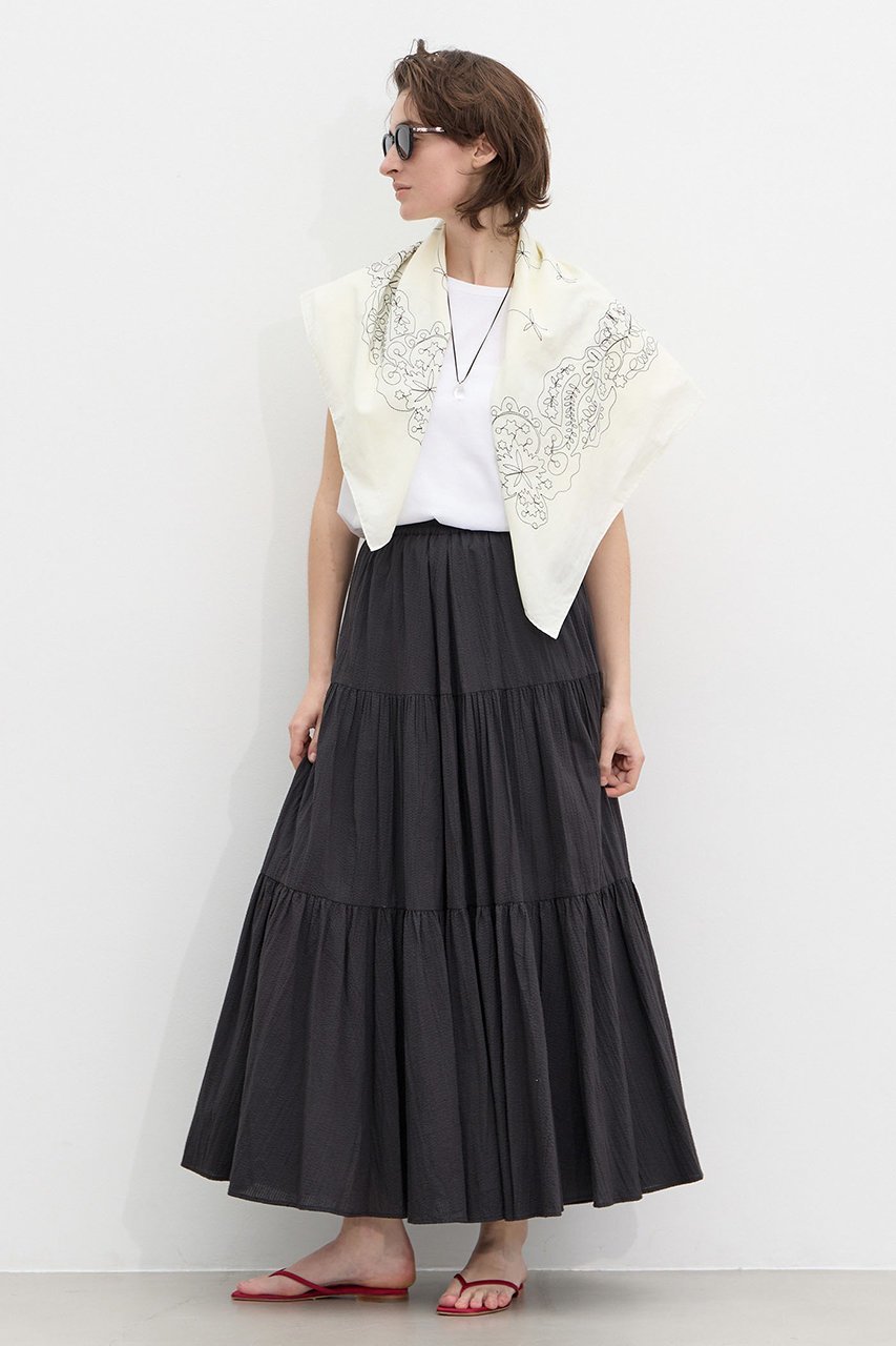 【マルティニーク/martinique】の【MARIHA】星明りのスカート 人気、トレンドファッション・服の通販 founy(ファニー) 　ファッション　Fashion　レディースファッション　Fashion for Women　スカート　Skirts　ロングスカート　Long Skirts / Maxi & Midi Skirts　インド　Indian Textile　シンプル　Simple, Minimal　ティアードスカート　Tiered Skirt, Flounced Skirt　リラックス　Relax, Relaxed Fit　ロング　Long, Long-Length　新作・新入荷　New Arrivals / New In　other-7|ID: prp329100004932088 ipo3291000000037018251