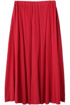 【エイトン/ATON】のSHRINK FRESCA ジャージー ギャザード スカート レッド|ID: prp329100004932090 ipo3291000000037018263